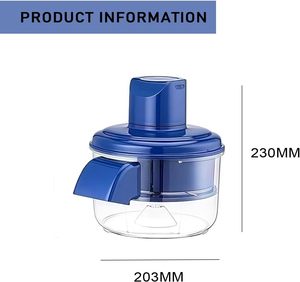 Pelador de Frutas y Ajos Eléctrico Pequeño para el Hogar, Cuchilla de Acero Inoxidable Automática, Apto para Lavavajillas, Fácil de Limpiar - Product Image 2
