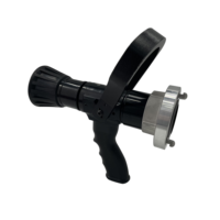 Pistolet à eau fonctionnel Luxecasting 600LPM avec poignée pistolet, buse de tuyau d'incendie flexible en alliage d'aluminium