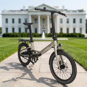 Vélo électrique pliable en fibre de carbone de 20 pouces pour les trajets urbains, moteur arrière 8 vitesses 36V - Product Image 1