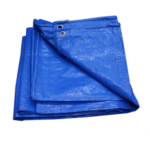 Ağır UV dayanıklı su geçirmez polietilen branda açık çadır Tarp endüstriyel kapak PE branda - Product Image 1