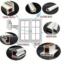 Ventana Abatible de PVC Insonorizada con Doble Acristalamiento y Marco de Acero para Proyectos Hoteleros, Venta al Por Mayor