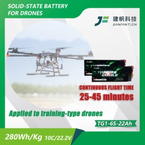 סוללת רחפן Thunder Gravel TG1 סדרה 280Wh/kg חצי מוצקה 16Ah/22Ah/27Ah/30Ah בעלת קיבולת גבוהה יותר |   ערך טוב יותר - Product Image 3