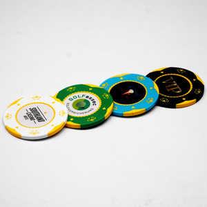 Fichas de póquer de arcilla antifalsificación con código QR y marcado UV, ficha de seguridad de denominación personalizada para jugadores de <span class=keywords><strong>casino</strong></span> y póquer - Product Image 2