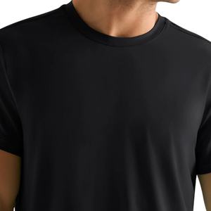 Camiseta Deportiva de Verano para Hombre, Ajustada, de Alta Calidad, Secado Rápido, Absorbe la Humedad, Anti-UV, 100% Algodón, Estampada, Precio Bajo, Venta al Por Mayor OEM - Product Image 4