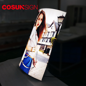 Cho cosun 87 Mét Ultra <span class=keywords><strong>Slim</strong></span> <span class=keywords><strong>LED</strong></span> Backlit hộp đèn kích thước lớn Một Bên Vải Mặt quảng cáo hộp Đèn - Product Image 5