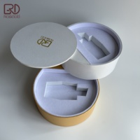 ROGOOD Boîte cadeau de parfum cosmétique rotative à double couche au design exquis Emballage de qualité supérieure pour bouteilles de parfum P2355