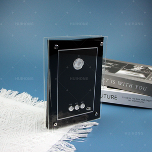 Ad alta richiesta 7 pollici digitale in acrilico nero cornice colorata trasparente per Album elettronico lettore Video di movimento - Product Image 4