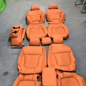 Funda de Asiento de Cuero Nappa Premium con Comodidad Mejorada, Totalmente Personalizable, Compatible con VW <span class=keywords><strong>Polo</strong></span> MK5 MK6 Daily City Compact Hatchback - Product Image 2