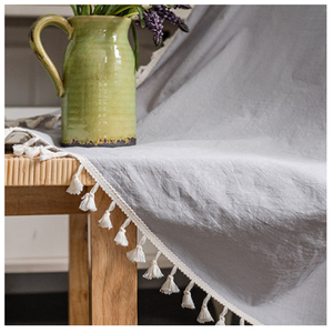 Rideau esthétique <span class=keywords><strong>à</strong></span> franges en coton bambou pour maison mariage Banquet baie vitrée balcon - Product Image 3