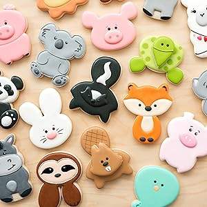 Ensemble de moules <span class=keywords><strong>à</strong></span> biscuits en pâte <span class=keywords><strong>à</strong></span> sucre Sweet Sugarbelle Animal de American Crafts pour glaçage royal - Product Image 5