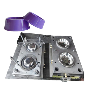 PP Safe-Plastic Pet <span class=keywords><strong>Bowl</strong></span> Moule par injection CNC Machine en acier pour le ménage P20 ABS PVC Matériel Chat Chien Friendly Cold Runner - Product Image 1