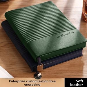 Libreta de Negocios A5 de Cuero Sintético Suave, con Logotipo Grabado, Venta al Por Mayor de Fábrica - Product Image 2