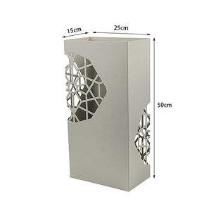 KMetal <span class=keywords><strong>Carré</strong></span> <span class=keywords><strong>Porte</strong></span> <span class=keywords><strong>Parapluie</strong></span> Bin Libre Debout Noir <span class=keywords><strong>Parapluie</strong></span> Panier Organisateur, <span class=keywords><strong>Parapluie</strong></span> Stand Rac - Product Image 5