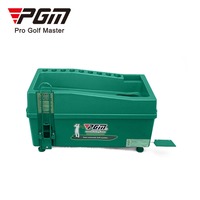 Machine à tee de golf multifonctionnelle semi-automatique PGM JQ012, distributeur de balles de golf, lanceur avec support pour clubs de golf