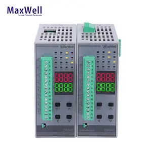 4 channels din rail temperature controller with rs485 communication