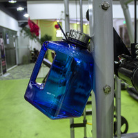 Porte-téléphone mobile créatif, gourde de fitness, bouteille d'eau grande capacité avec Magsafe avec aimant, bouteille en plastique PE de sport, voyage
