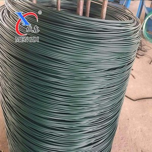 Filo di ferro rivestito di plastica rivestito in PVC con filo di ferro isolato filo di acciaio zincato ad alta tensione a basso prezzo - Product Image 5