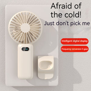 الأكثر مبيعًا مروحة صغيرة محمولة بشاشة <span class=keywords><strong>USB</strong></span> صغيرة لطيفة مع حامل للاستخدام الخارجي - Product Image 2