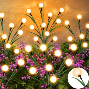 Lampes solaires oscillantes pour jardin, effet luciole, éclairage décoratif extérieur en forme d'étoile pour allée, chemin, décoration de mariage - Product Image 3
