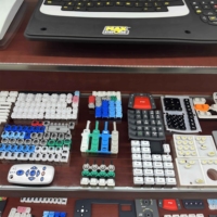 Clavier à membrane en caoutchouc silicone personnalisé OEM/ODM de haute qualité, boutons de clavier, télécommande électronique