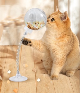 Bán Buôn Vui Rò Rỉ Thực Phẩm Bóng Tương Tác Mèo Con Chó Thực Phẩm Đồ Chơi Thực Phẩm Quả Bóng Mùa Xuân Mèo Đồ Chơi Với Cốc Hút - Product Image 4