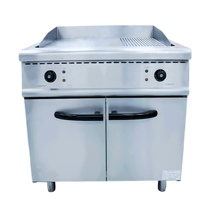 Plancha Eléctrica Comercial de Acero Inoxidable HELAXEN - 1200W 800x900mm Fácil de Limpiar para Uso en Restaurantes/Cocinas - Product Image 1