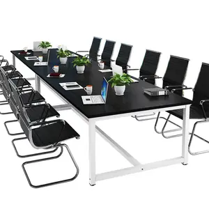 आधुनिक उच्च अंत व्यापार बैठक कमरे बड़े सम्मेलन की मेज