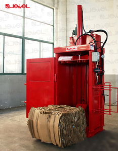 Presse à balles verticale hydraulique à haute efficacité commerciale pour les petites et moyennes entreprises et les stations de recyclage des déchets - Product Image 4