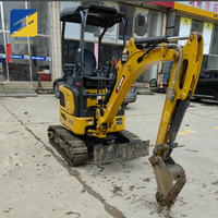 Excavatrice XCMG XE19U d'occasion fiable, mini-excavatrice de 1,9 tonne, excavatrice compacte sur chenilles