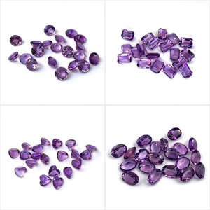 Bán buôn 6 màu sắc tự nhiên <span class=keywords><strong>garnet</strong></span> thạch anh tím Citrine Topaz Diopside Peridot đá quý đá cắt Cabochon DIY đá quý đồ trang sức - Product Image 3