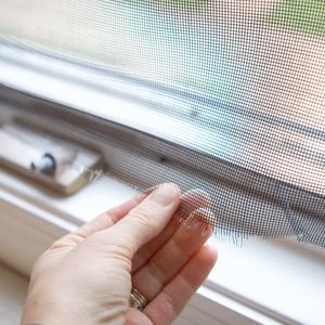 काले पीवीसी लेपित पॉलिएस्टर मेष पालतू स्क्रीन खिड़की दरवाजा स्क्रीन - Product Image 5