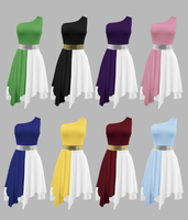 Robe de danse sans manches Ecowalson, color block, avec feuille d'or, pour femmes, costume de culte et de louange