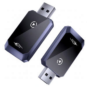 Adaptateur CarPlay sans fil en métal zinc, USB portable pour voiture avec prise en charge Android Auto - Product Image 1