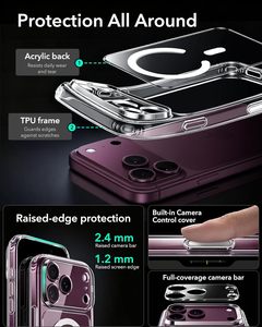 เคสโทรศัพท์มือถือกันกระแทกแบบใส INNOASIA 0.85 มม. TPU+PC สำหรับ 18 Pro/Pro Max ขายส่ง - Product Image 3
