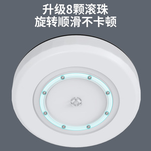 Qinfeng Steel Ball Ring 7-Inch Outer Diameter White Plastic Subrack Frame For <b>Display</b> <b>Racks</b> - Product Image 3