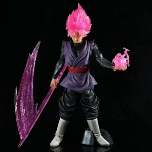 Figurine de dessin animé Dragon Son <span class=keywords><strong>Goku</strong></span> Ball en PVC de 23CM, collection BDZ rad hair avec lumière - Product Image 6