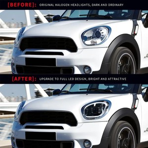 MRD Fari Anteriori a LED per <span class=keywords><strong>BMW</strong></span> Mini <span class=keywords><strong>R60</strong></span> 2010-2016 Countryman John Cooper Novità Fari Automobilistici RGB - Product Image 2