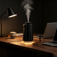 Diffuseurs d'huiles essentielles Crearoma à piles, désodorisant électrique rechargeable par USB, diffuseur d'huiles parfumées pour voiture, commande en gros