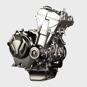 รถจักรยานยนต์สปอร์ตจีน LONCIN เครื่องยนต์เบนซิน 2 สูบ ระบบหัวฉีด EFI ระบายความร้อนด้วยน้ำ 8 จังหวะ ระบบ DOHC ความจุ 500 ซีซี ระบบระบายความร้อนด้วยน้ำ W - Product Image 3