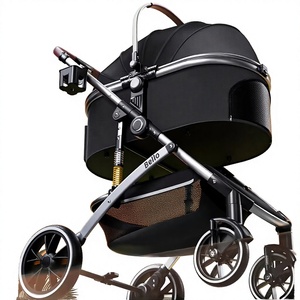 Carrito Plegable para Perros, de Gran Capacidad, Ligero, Transpirable, Ajustable, de Aluminio, con 4 Ruedas, para Exteriores - Product Image 4