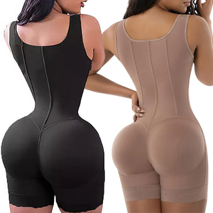 Dames Full Body Shaper Colombiana Post Buik Controle Full-Body Shaper Met Botten Stevige Controle Hoge Compressie Kleding - Product Image 2