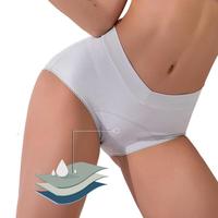 Ropa Interior Menstrual de Cintura Alta para Mujer, 3 Capas Absorbentes, con Orificios de Ventilación, a Prueba de Fugas, para Dormir y Posparto