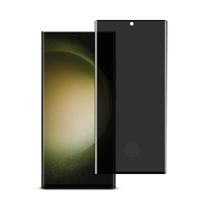 Lot de 2 protections d'écran de confidentialité incurvées 3D avec prise en charge des empreintes digitales pour Galaxy S22 S23 Ultra S24 S25 S26