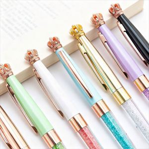 Hot-Selling <b>Multi</b>-<b>Color</b> Crown Metal Luxury Rollerball <b>Pen</b> Custom Logo Ballpoint <b>Pen</b> for Corporate Advertising - Product Image 3