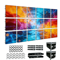 Pantalla LED para Exteriores de Instalación Rápida y Ligera P3.91, Pantalla de Alquiler para Conciertos y Festivales, Video Wall LED para Exteriores