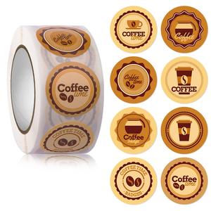 Etiqueta Autoadhesiva de Vinilo Ecológica Holográfica con Logotipo Personalizado, Resistente al Agua, Impresa con UV, Brillante, para Café, Alimentos y Bebidas - Product Image 2