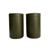 Vente chaude 500ml personnalisé de qualité alimentaire boîte de conserve impression offset pour café thé bonbons biscuits divers aliments gâteau stockage