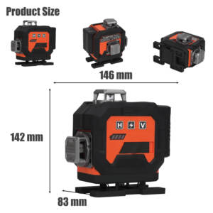 <strong>Mini</strong> Portable 4D 16 Lines <strong>Green</strong> <strong>Laser</strong> Level MK-4D05 - Niveau <strong>Laser</strong> - Indoor Decoration Tool - Product Image 6