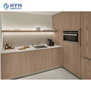 Benutzer definierte moderne Design Holz Küchen schränke Komplett sets für Apartment Küchen - Product Image 6
