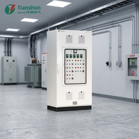 Armoire de commande électrique basse tension Tianshun XL-12, modèle IP55, 100A 400V, boîte de distribution d'énergie industrielle